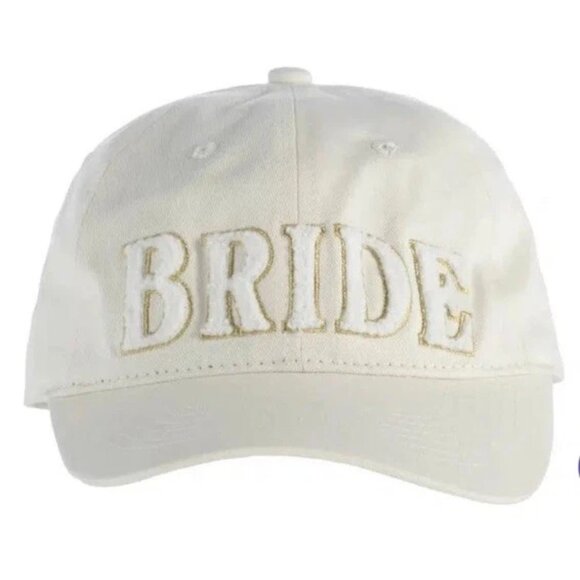 Shiraleah Accessories - NWT Shiraleah White Gold Bride Cap Hat
